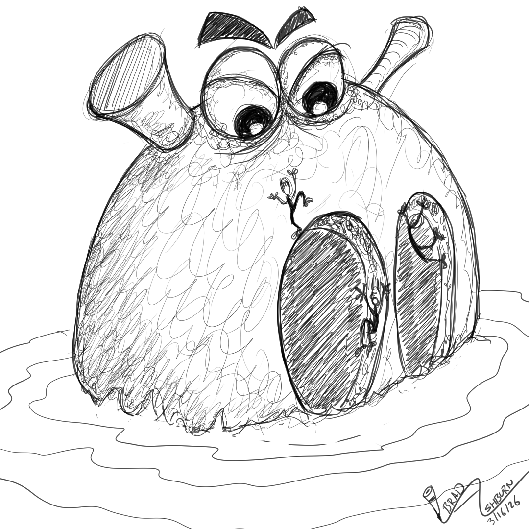 Annoyed Hippo