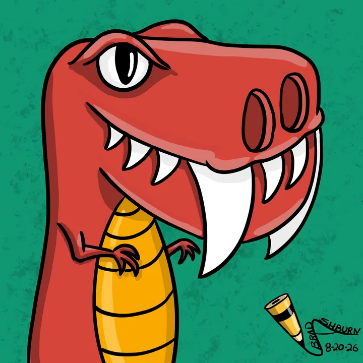 Toothy T-rex