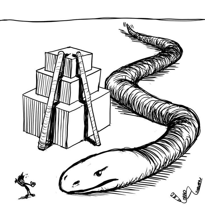 Big Slithery Serpent